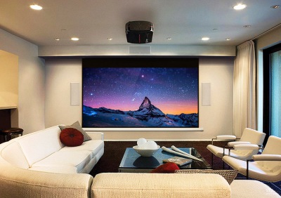 Electric Remote Projection Screens
